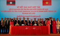 Tỉnh Bình Định ký kết hợp tác với chính quyền 4 tỉnh Nam Lào