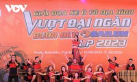 Các tay đua Việt Nam và quốc tế tham dự Giải đua xe ôtô địa hình “Thử thách vượt Đại Ngàn - Buôn Đôn“