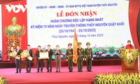 Phó Thủ tướng Trần Lưu Quang trao Huân chương Độc lập hạng Nhất cho huyện Thủy Nguyên (Hải Phòng)