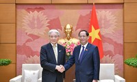Phó Chủ tịch Quốc hội Trần Quang Phương tiếp Thống đốc tỉnh Tochigi, Nhật Bản