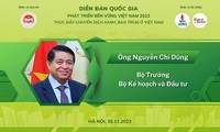 Khai mạc Diễn đàn quốc gia về phát triển bền vững Việt Nam năm 2023