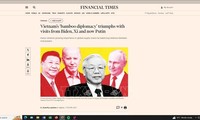 Báo chí quốc tế đưa tin đậm nét về chuyến thăm của Tổng thống Nga Vladimir Putin đến Việt Nam