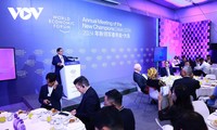 Thủ tướng Phạm Minh Chính chủ trì phiên thảo luận với Chủ WEF, và 20 tập đoàn lớn