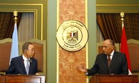 Генеральный секретарь ООН Пан Ги Мун прибыл в Египет 