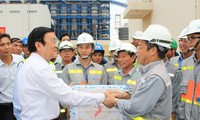 Президент Вьетнама Чыонг Тан Шанг продолжил рабочую поездку в провинцию Куангнинь