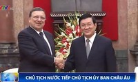 Президент СРВ Чыонг Тан Шанг принял председателя Еврокомиссии Жозе Мануэла Баррозу