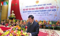 Открылся 5-й съезд патриотического соревнования Общества вьетнамских ветеранов войны