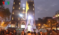 Жители Вьетнама и других стран мира радостно встретили Рождество