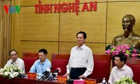 Нгуен Тан Зунг провёл рабочую встречу с руководством провинции Нгеан 