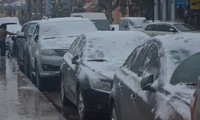 Установлены знаки дорожного движения, предупреждающие об опасностях при снегопаде 