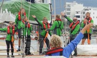 Команды-участницы гонки на яхтах Clipper Race уехали из Вьетнама