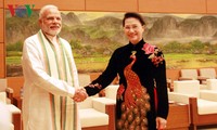 Нгуен Тхи Ким Нган приняла премьер-министра Индии Нарендру Моди