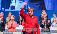 Канцлер Германии переизбрана в должность председателя партии ХДС