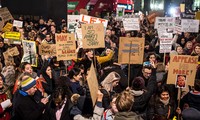 В Британии прошла демонстрация против иммиграционной политики Трампа