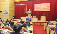 В Ханое прошла конференция докладчиков городских и провинциальных парторганизаций и парткомов 