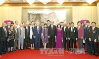 Президент Вьетнама Чан Дай Куанг принял китайских интеллигентов