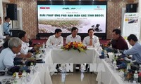 Беседа, посвященная борьбе с засухой и засолением почвы в дельте реки Меконг