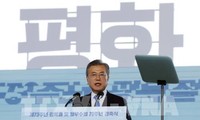 Президент Республики Корея пообещал положить конец войне, разделявшей две Кореи