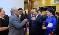 Нгуен Суан Фук председательствовал на приёме иностранных гостей по случаю Дня независимости СРВ