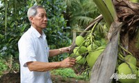 Пенсионер Ле Ван Донг - отличный садовод и общественный активист