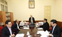 Генсек ЦК КПВ Нгуен Фу Чонг председательствовал на встрече ключевых руководителей страны