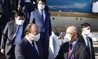 Президент Нгуен Суан Фук прибыл в Токио для участия в церемонии похорон бывшего бывшего премьер-министра Абэ Синдзо