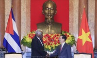 Президент Во Ван Тхыонг принял председателя Национальной ассамблеи народной власти Кубы 
