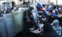 欧盟呼吁俄罗斯合作制止乌克兰东部暴力状况