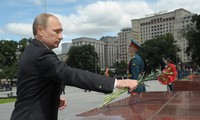 俄罗斯举办“怀念与哀痛日”纪念活动