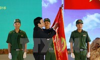 张晋创出席胡志明市青年突击队力量成立40周年纪念大会