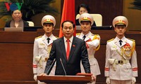 越南国家主席陈大光会见优秀企业家代表团
