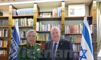 越南国防部副部长阮志咏访问以色列