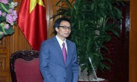 越南政府副总理武德担出席CMC技术集团革新创新中心揭牌剪彩仪式