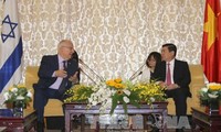以色列总统瑞夫林访问胡志明市