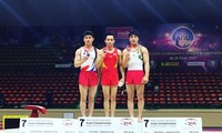 越南体操队夺得亚洲体操锦标赛金牌