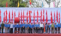 越南多地举行2017年夏季青年志愿者活动出征仪式