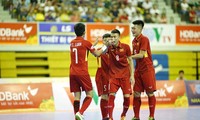 越南队晋级2018年亚洲室内五人制足球赛决赛圈