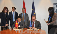 欧盟和越南努力签署双边自贸协定