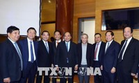 阮春福出席工贸部门2018年工作部署会议