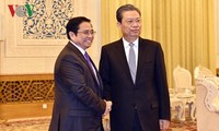 中国共产党领导人会见越南共产党代表团