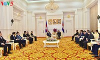 越南公安部部长苏林对柬埔寨进行工作访问