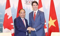 阮春福出席七国集团峰会扩大会议并访问加拿大行程取得圆满成功