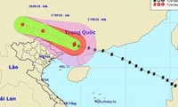 越南北部各地主动应对台风“山竹”环流