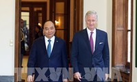 越南政府总理阮春福会见比利时国王菲利普