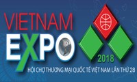 ផលិតផលបច្ចេកវិទ្យាជាច្រើនត្រូវបានតាំងបង្ហាញនៅពិព័រណ៍ Vietnam Expo 2018