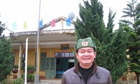 Đồn biên phòng Dào San cùng đồng bào dân tộc Mông vui Tết
