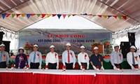 Phó Thủ tướng Nguyễn Thiện Nhân phát lệnh khởi công xây dựng cầu Đông Xuyên 