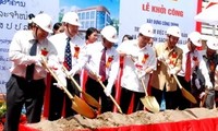 Khởi công xây trụ sở Nhà Xuất bản và Phát hành sách quốc gia Lào