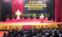 Míttinh kỷ niệm 100 năm ngày sinh Chủ tịch Hội đồng Nhà nước Võ Chí Công