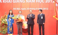 Phó Thủ tướng Nguyễn Xuân Phúc dự khai giảng năm học mới ở ĐH Ngoại thương